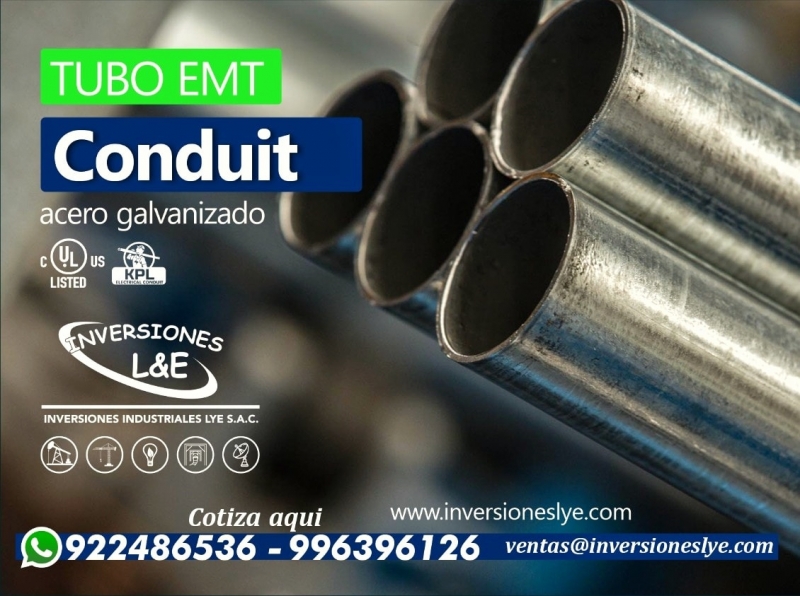 TUBO CONDUIT EMT